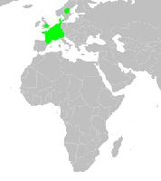 Foto: Ladybird spider - distribuzione