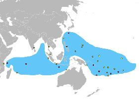 Foto: Coconut crab - distribuzione
